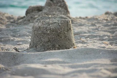 Sand castle Stock Photos