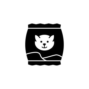 Sand, cat icon. Simple elements of animals store icons for ui and ux, website or Stock Illustration