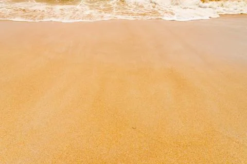 Sand clean beach background Stock Photos