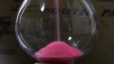 Sand Clock-Day to Night Stock Footage 35330173