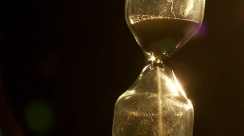 Sand clock Vídeos de archivo 293777