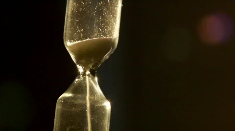 Sand clock Vídeos de archivo 293843