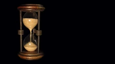 Sand clock Stock Footage 6531954