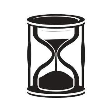 Sand clock icon Stock-Illustration