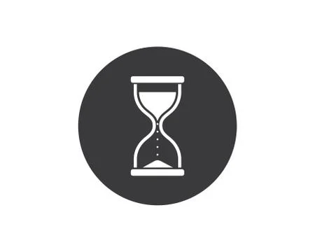 Sand clock icon vector illustration design Stock Illustration