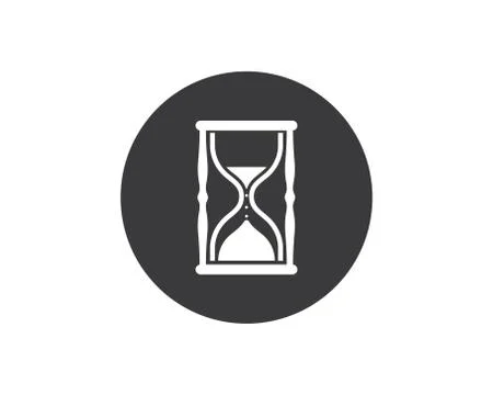 Sand clock icon vector illustration design Illustrazione stock