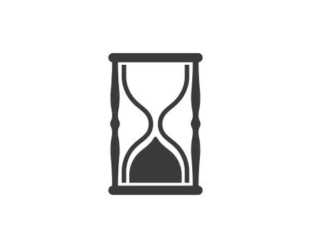 Sand clock icon vector illustration design Stock-Illustration