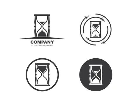 Sand clock icon vector illustration design Stock Illustration