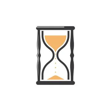 Sand clock icon vector illustration design Illustrazione stock