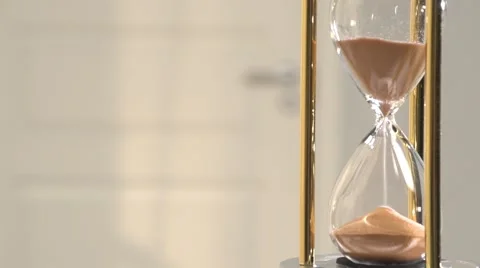 Sand clock now works. Stock Footage 60814129