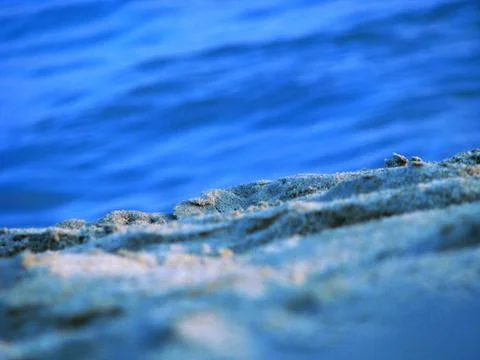 Sand  close up Foto stock
