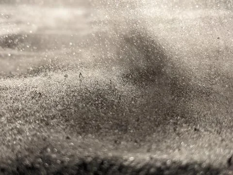 Sand up close Stock Photos