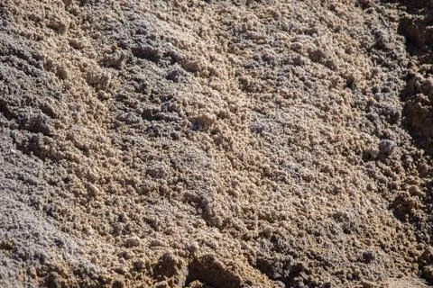 Sand for construction as background Stock Photos