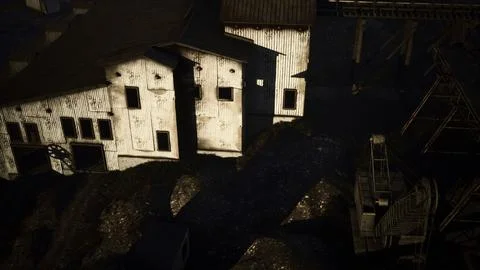 Sand conveyor for screening and separating from gravel and stones 스톡 일러스트