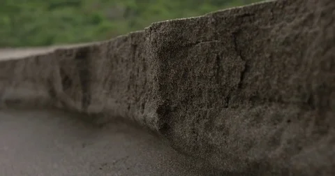 Sand Crumbling Away Video stock 70903169