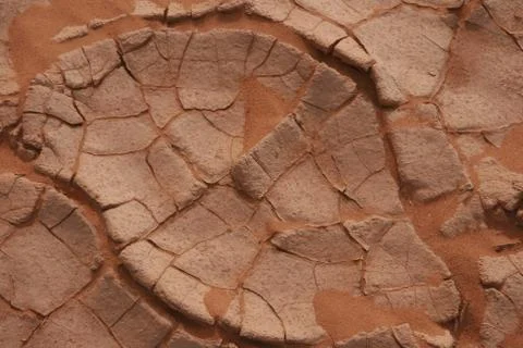 Sand crust 写真素材