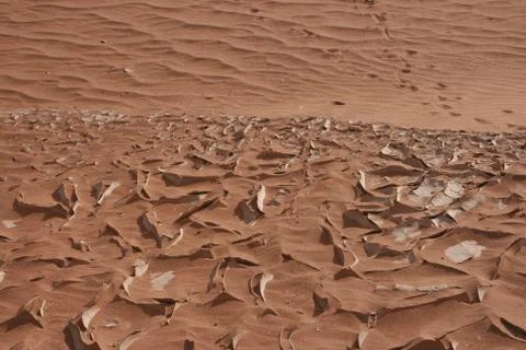 Sand crust 写真素材