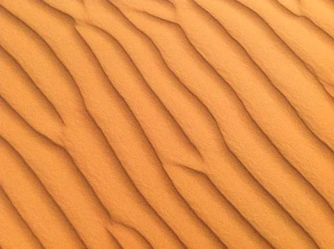 Sand in the desert as a background Stock Photos