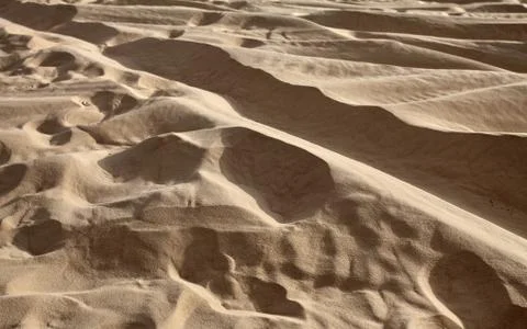 Sand in the desert Stock Photos