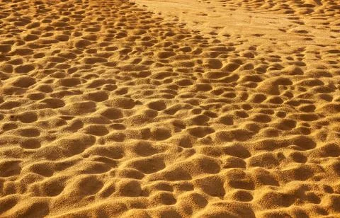 Sand in desert Stock Photos