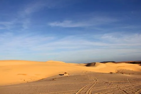 Sand desert Stock Photos