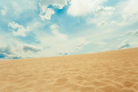 Sand desert view Foto stock