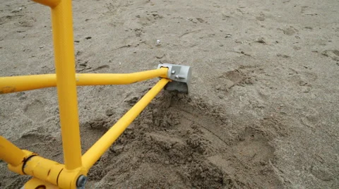 Sand digging Video stock 1218087