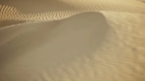 Sand dune in the desert 库存影片 23329092