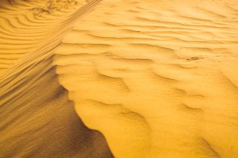 Sand dune in desert Stock-Fotos