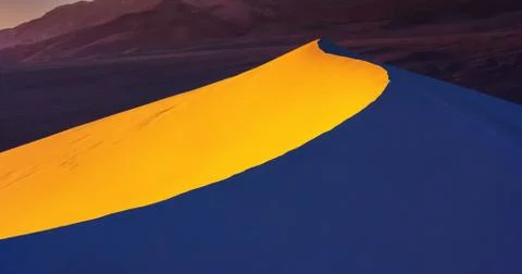 Sand dune eureka 스톡 사진