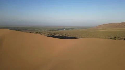 Sand dune10 Video stock 246939672