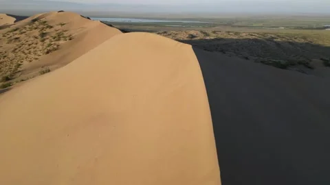 Sand dune6 Video stock 246937775
