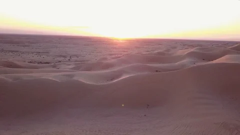 Sand dunes aerial Stock Footage 124995846