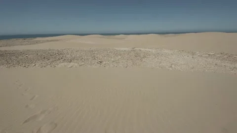 Empty Desert Background