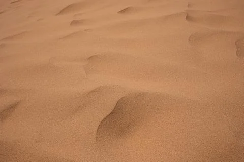 Sand dunes, close-up. the texture Foto stock