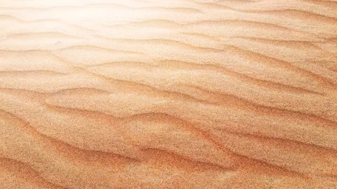 Sand dunes in the desert at sunset. Stock Footage 271469529