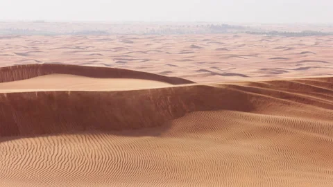 Sand dunes in Dubai Stock Footage 220079053