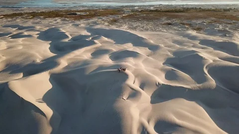 Sand dunes Stock Footage 96269140