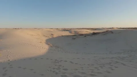 Sand dunes Stock Footage 232554342