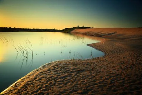 Sand dunes Stock Photos