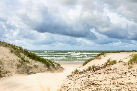 Sand dunes Stock Photos