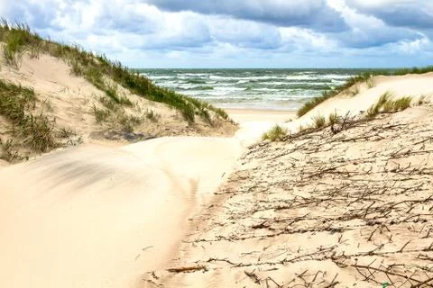 Sand dunes Foto stock