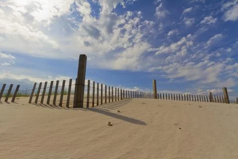 Sand dunes. Foto stock