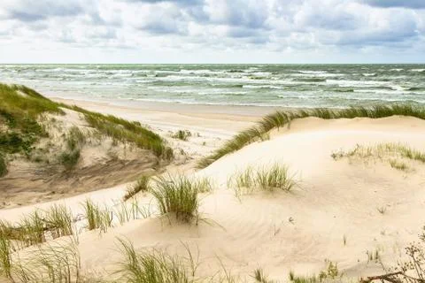 Sand dunes Foto stock