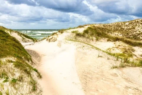 Sand dunes Stock Photos