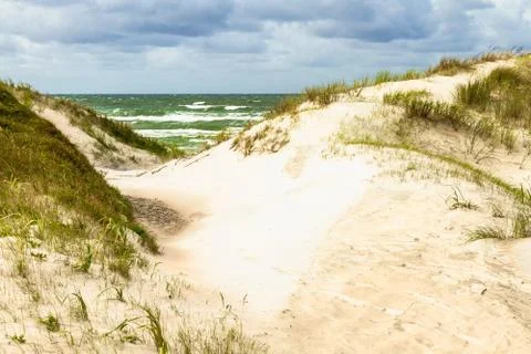 Sand dunes Stock Photos