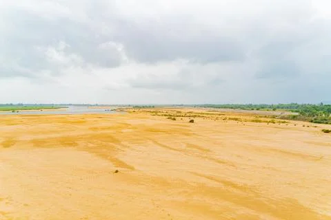 Sand dunes. Stock Photos