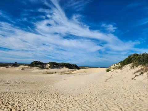 Sand dunes Stock Photos