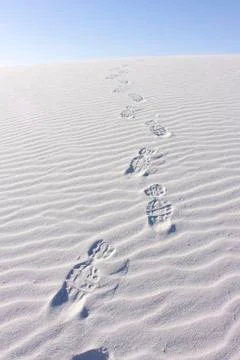 Sand Dunes with Ripples Stock Photos