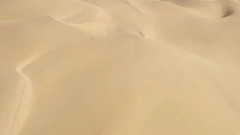 Sand Dunes, Skeleton Coast, Namibia, Africa Stock Footage 104995378